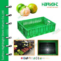 plastic turnover box plastic basket for fruit and vegetable